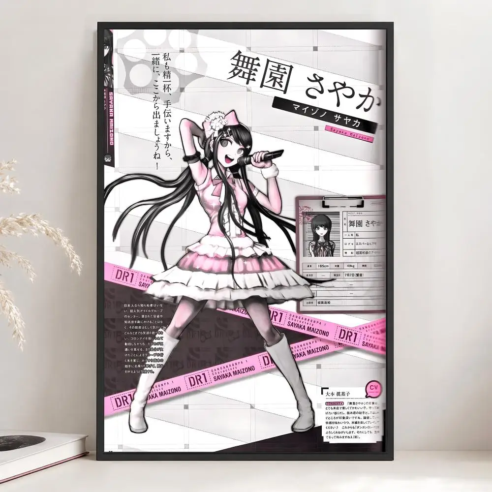 Danganronpa Spiel-Poster, Grafisches Wandkunst-Poster, HD-Wasserdichter PP-Papierdruck für Schlafzimmer, Wohnzimmer, Bürodekoration, Geschenk – Detail 23