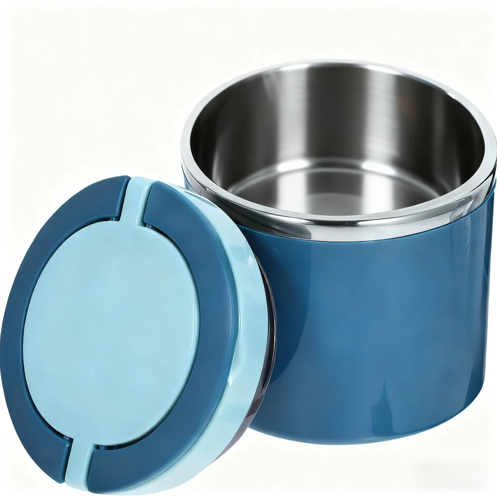 

Пищевой изолированный ланч-бокс из нержавеющей стали, коробка для закусок, герметичная изолированная чашка для овсяного супа, портативная коробка для бенто для школьного офиса