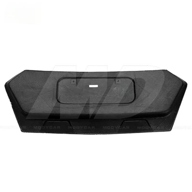 for  Chevrolet C8 2020-2022 Dry Carbon Fiber Rear Trunk Licence Panel