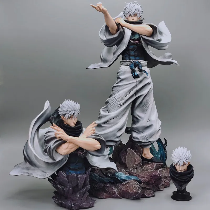 Neue Anime-Figur Gojo Satoru in Verschiedenen Posen, Jujutsu Kaisen Sammlerstück, Desktop-Ornament, Computer-Gehäuse-Dekoration, Ausstellungsstatue