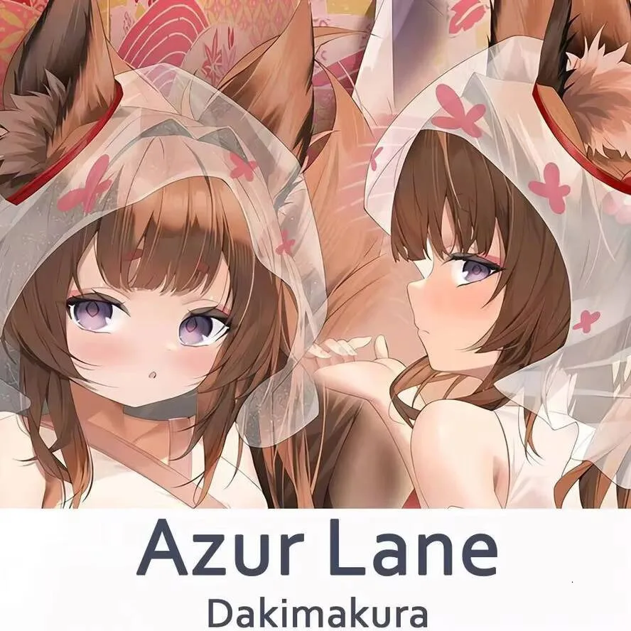 

Наволочка для тела Chan Azur Lane Amagi Dakimakura 2WAY Hing Аниме Подушка