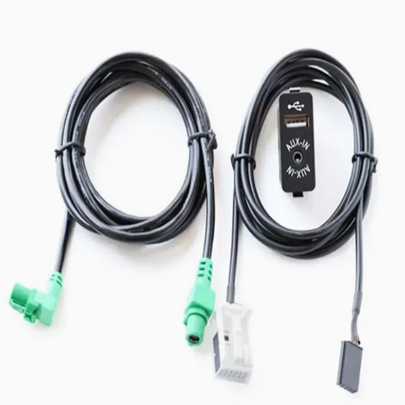 

Автомобильный USB-адаптер для входной розетки AUX для BMW E63 E81 E87 E90 F10 F12 E70 X1 X3 X5