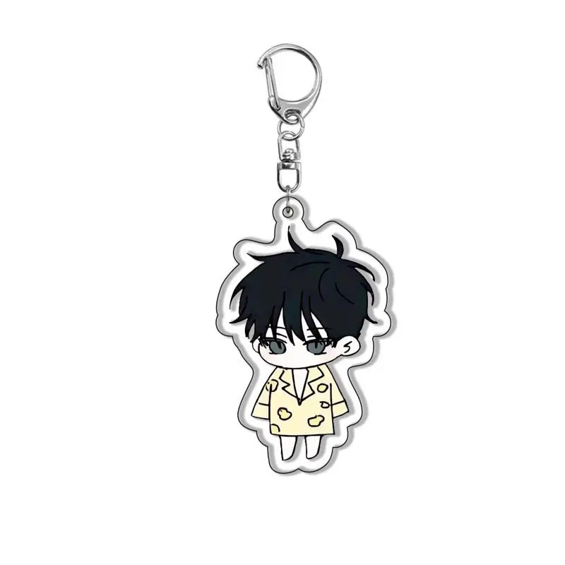Anime Backpack Keychain Acrylic Keychain Beach Night Keychain Pendant Charm Accessory Wholesale Dropshipping Ready Stock view 5
