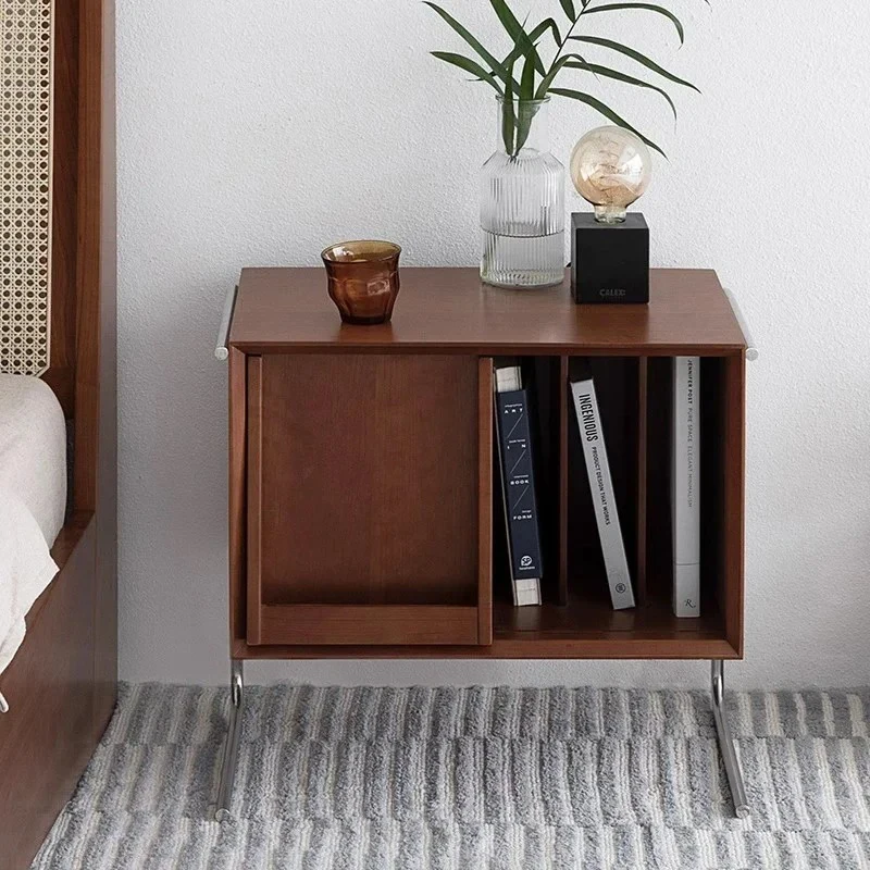 

Accent Modern Bedside Table Storage Beauty Trendy European Safe Nightstand Nordic Organizer Mesa De Noche Lounge Suite Furniture