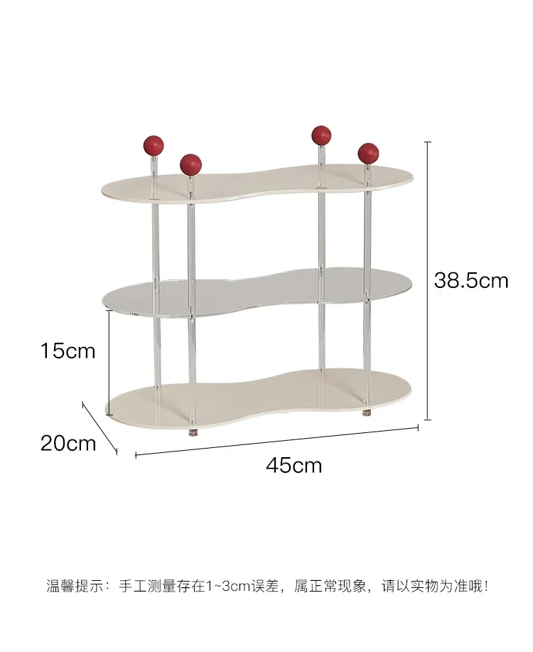 

Nordic acrylic shelf desktop creative Cup holder display rack bedroom storage rack