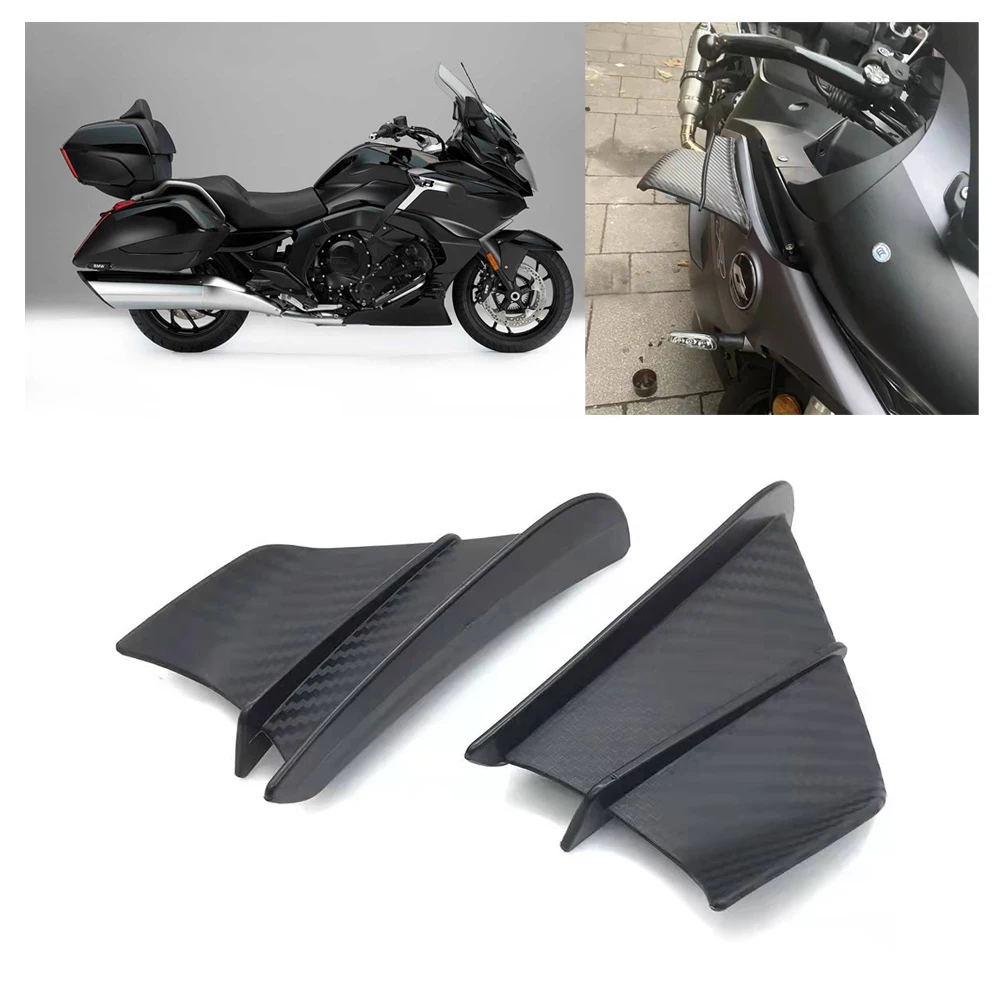 Fit for BMW K1600 GT GTL K1600B GA R1250RT LC R1200RT 2010-2024 Motorcycle Aerodynamic Wind Wing Winglet Modification Spoiler