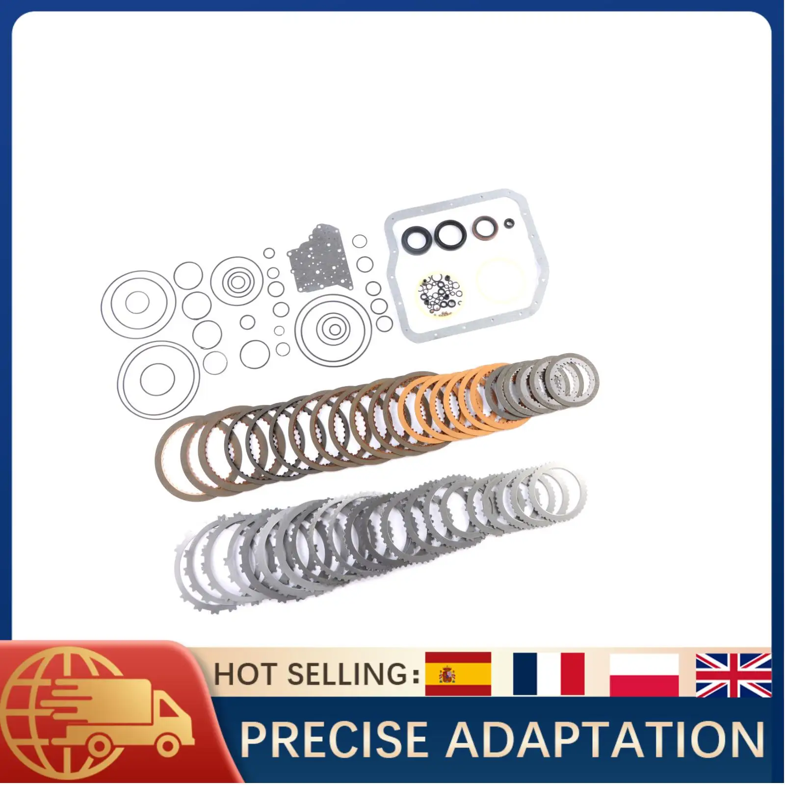 

Комплект для капитального ремонта автоматической коробки передач U240E U241E, включая диски сцепления и прокладки, для Toyota Camry, RAV4, Highlander, Lexus RX, автозапчасти