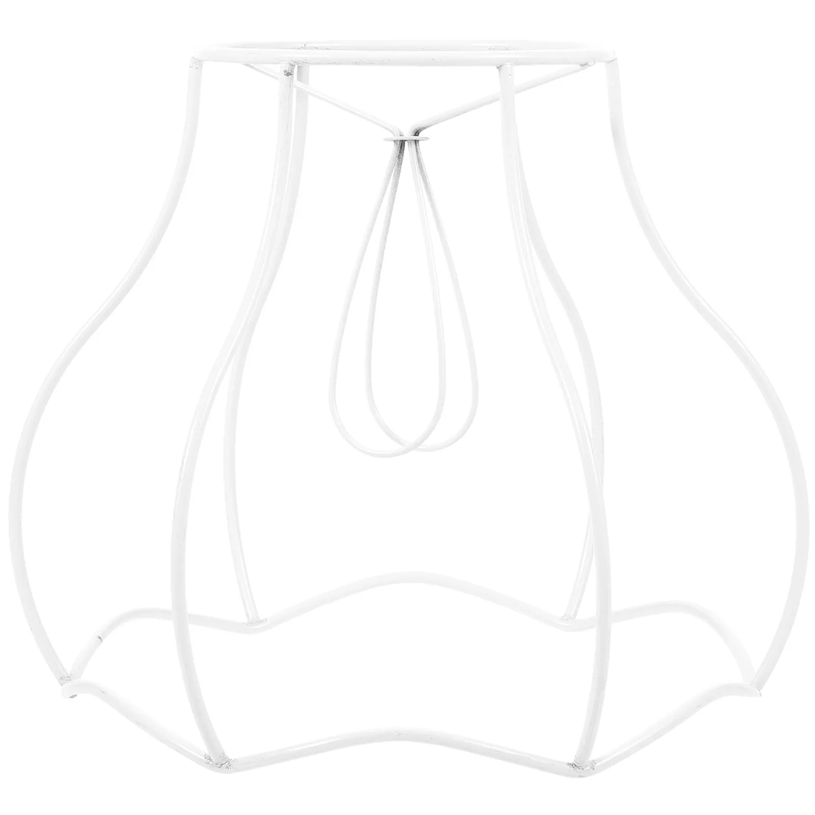 Rust Resistant Vintage European Style Lamp Shade Frame Metal Wire DIY Lampshade Holder for Home and Cafe Lamp Shade Frame
