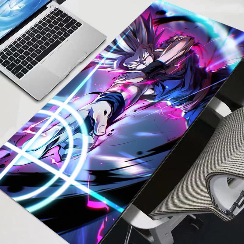 Gohan لعبة دراغون بول Z DBZ ماوس الوسادة الألعاب كبيرة Dywan ألعاب لوحة المفاتيح حصيرة مكتبية الجدول السجاد DBZ ماوس XXL 900x400 للكمبيوتر