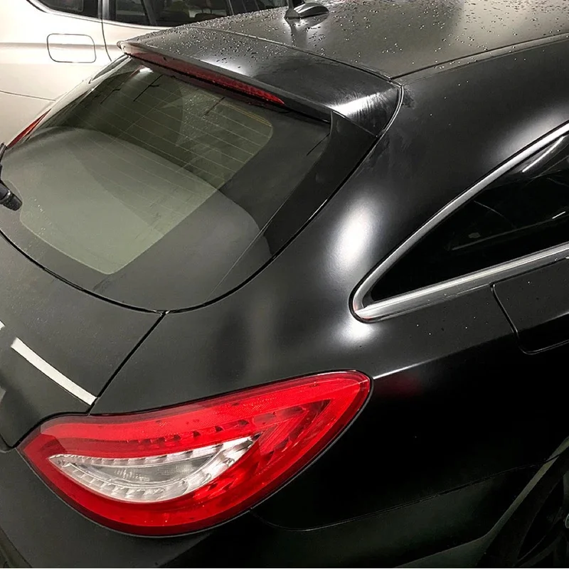 ABS Rear Window Side Spoiler Rear Canards Splitter For Mercedes-Benz CLS-Class 63 C218 X218 Shooting Brake 2011-2018