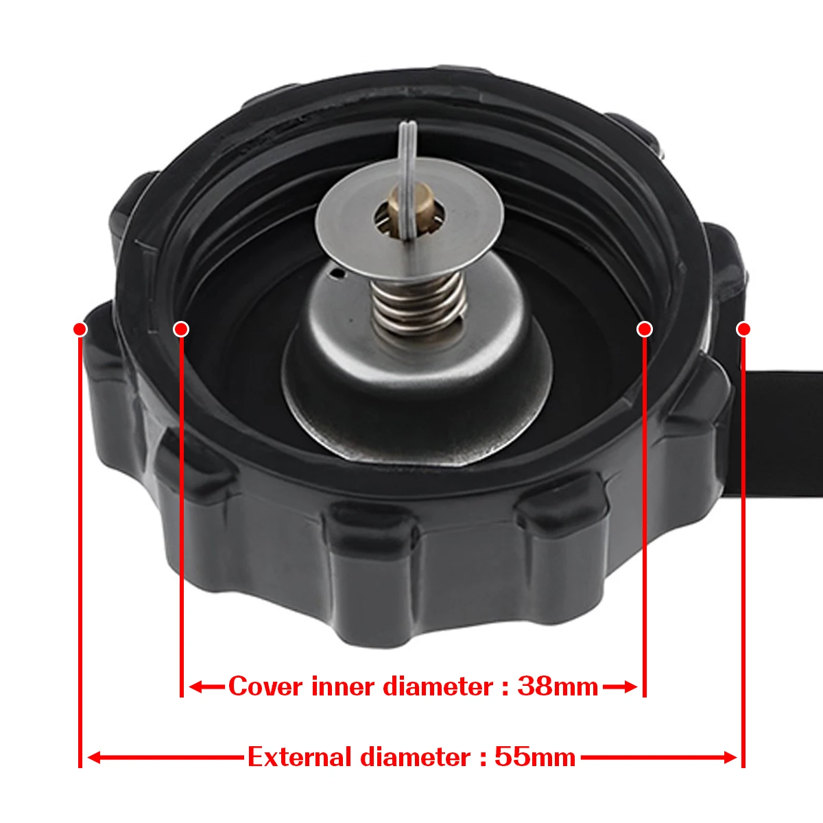 4 / 5 / 6 Fuel Petrol Tank Cap Fit for Mercury Mariner For Yamaha For Honda Outboards Marine Boat Gas Cap Fuel Oil Tank Cover