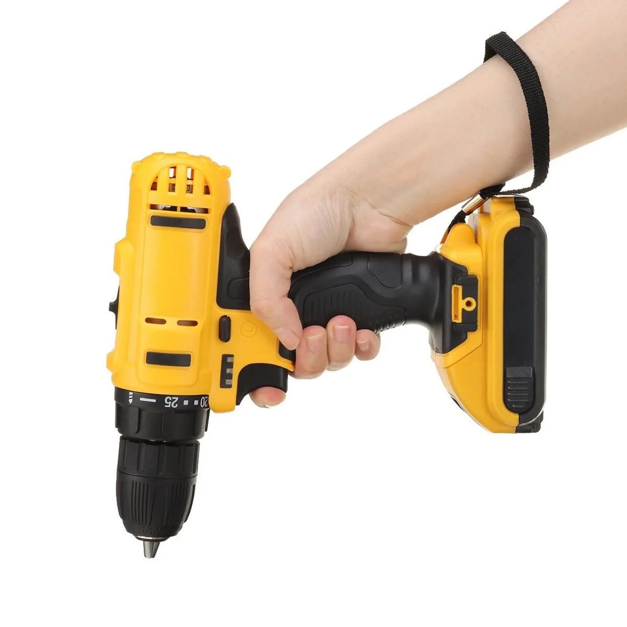 12V/21V High Performance Cordless Drill, Multi-Function Home Electric Screwdriver Drill Kit for Export