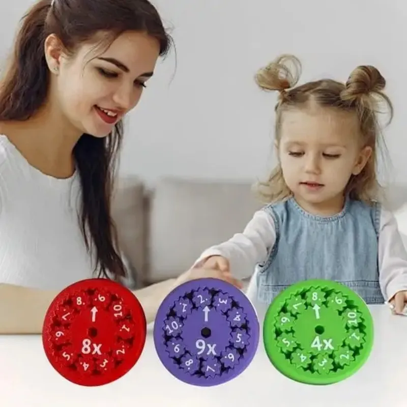 Math Fidget Spinners Math Fidget Toy Children Counting Toys Add Or Subtract Multiplication Division Learning Early Education