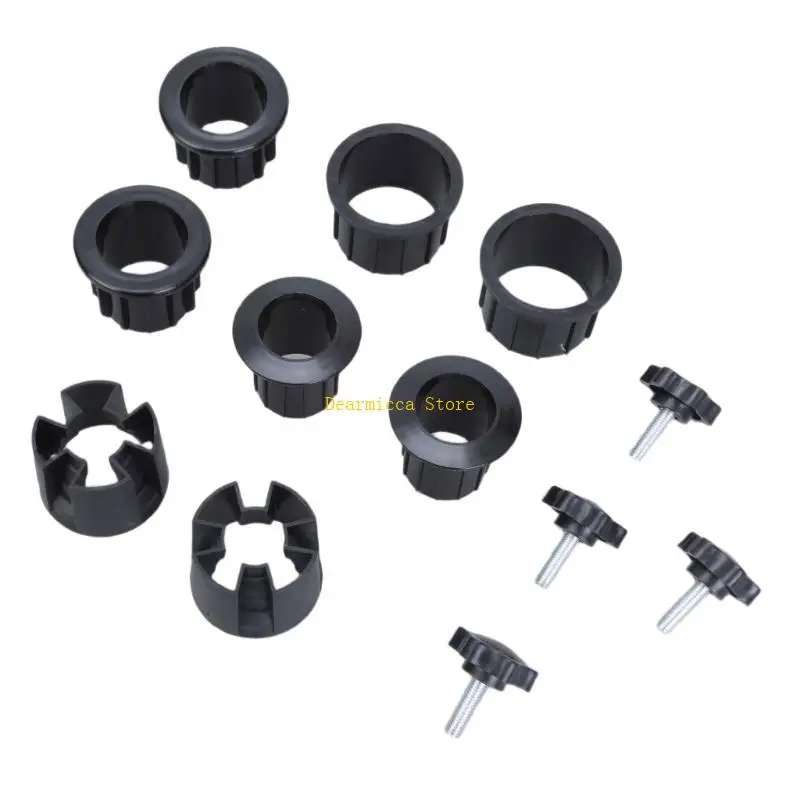 

P0UE 12PCS Patio зонтик зонтик зонтика зонтика зонтика зонтика Парасола отверстия кольца кольца крышка подставки зонтика базовая