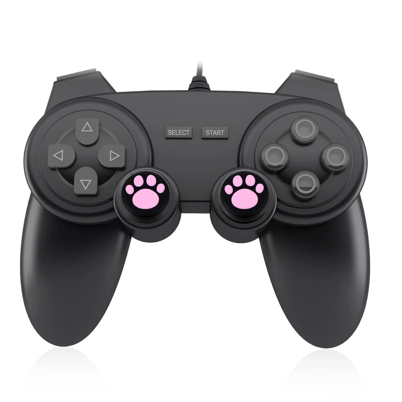 

16Pcs Joystick Protective Caps Silicone Covers Adorable Creative Cases Smooth Resistant Easy Assembly for Gaming