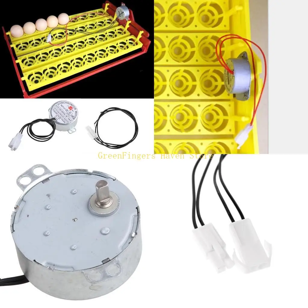 F68D 220V Incubator Motor Egg Turner Synchronous Motors For Automatic Chicken Bird