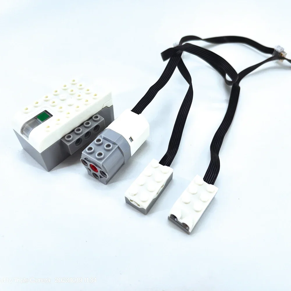 WEDO 2.0 Power Functie Bouwstenen met High-Tech Hub Sensor Motor 20841 20844 45300 Hoofdmotor Bakstenen STEM Leren Speelgoed
