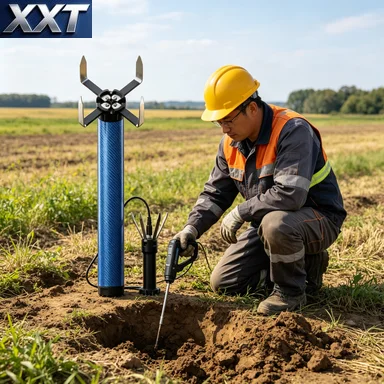 Portable Geophysical Electromagnetic Survey Equipment High Precision For Underground Layer Resource Field Scanning Work