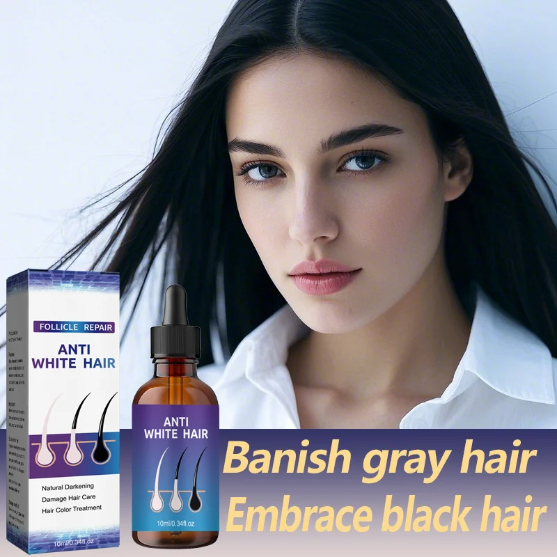 

Root to tip fortified black brilliance Minimizes white hair regrowth Reduces early-onset graying optimize melanin synthesis