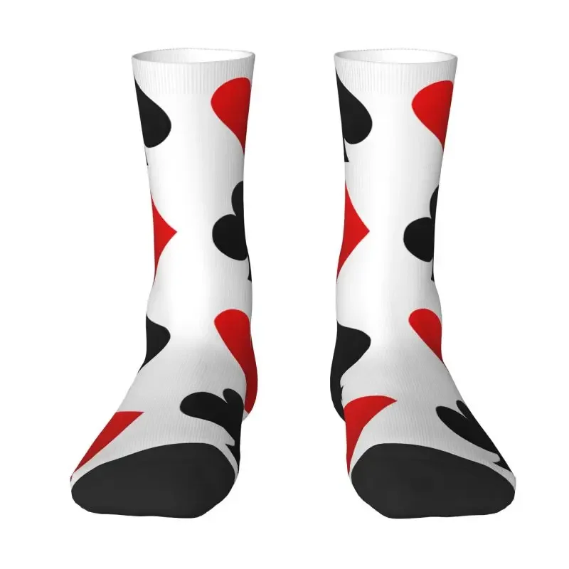 

Cool Poker Socks Women Men Warm 3D Printing Basketball Sports Socks