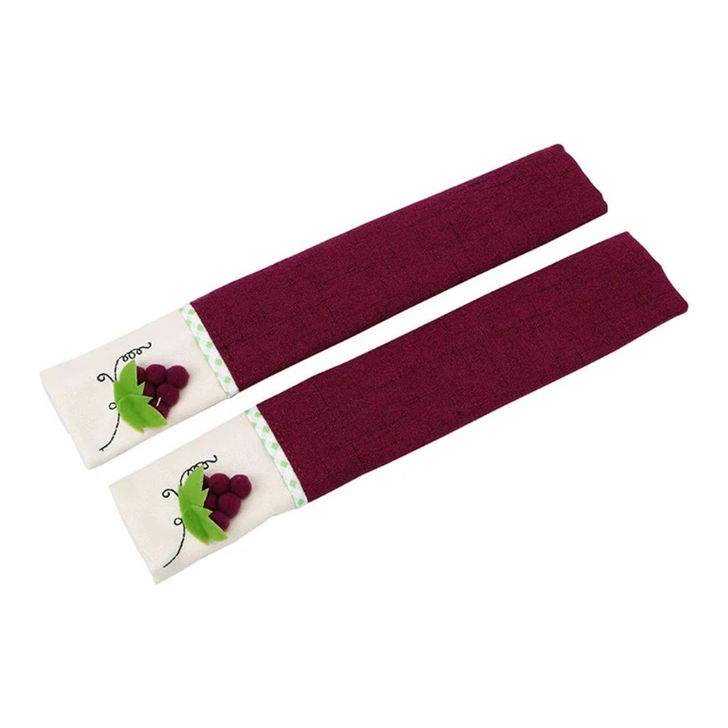 Защитные перчатки для дверной ручки холодильника, защищающие от отпечатков пальцев, 2 шт.