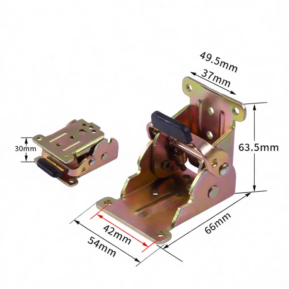 Furniture Hardware For Legs - Sturdy 90 Degree Self Locking Hinge
