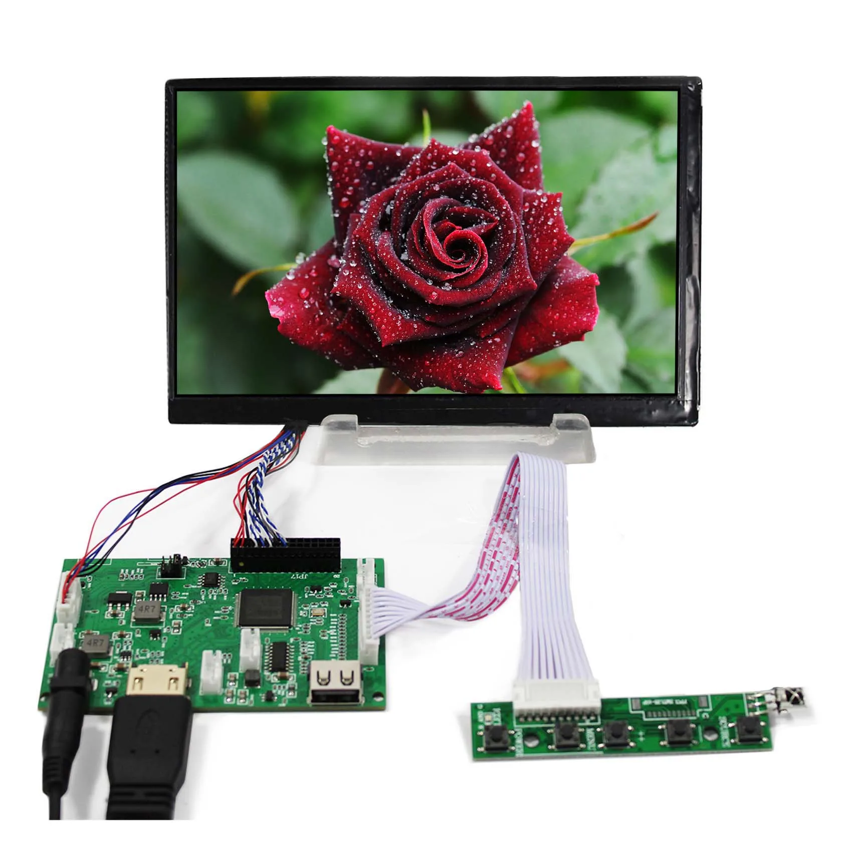 Menu Display Lcd Medical Lcd Panel Auto Playback N070Icg-Ld1 1280X800 7In Mini Wide Lcd Screen 7Inch With Usb Driver Board