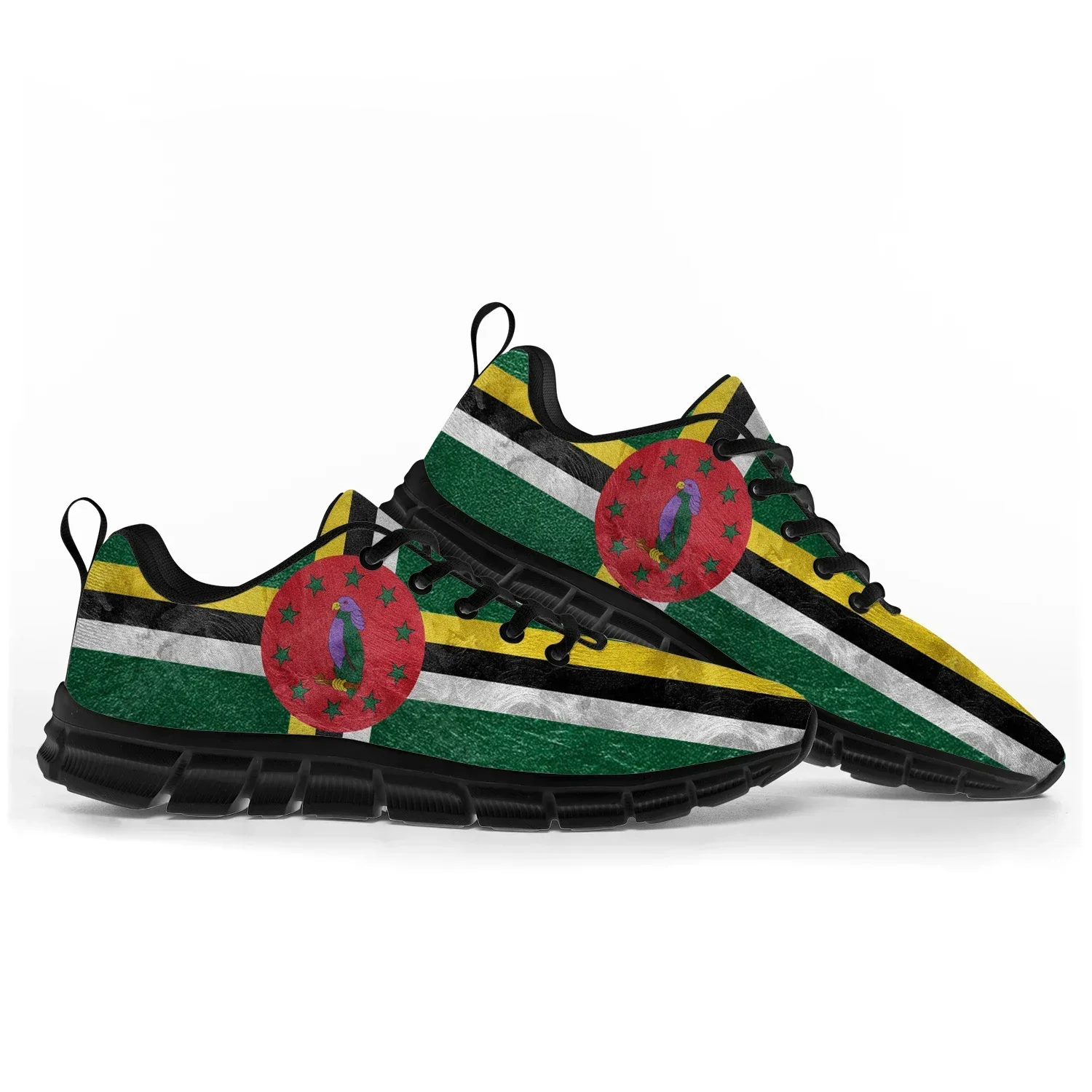 Commonwealth of Dominica Flag Sports Shoes Mens Womens Teenager Sneakers Casual Custom High Quality Couple Shoes