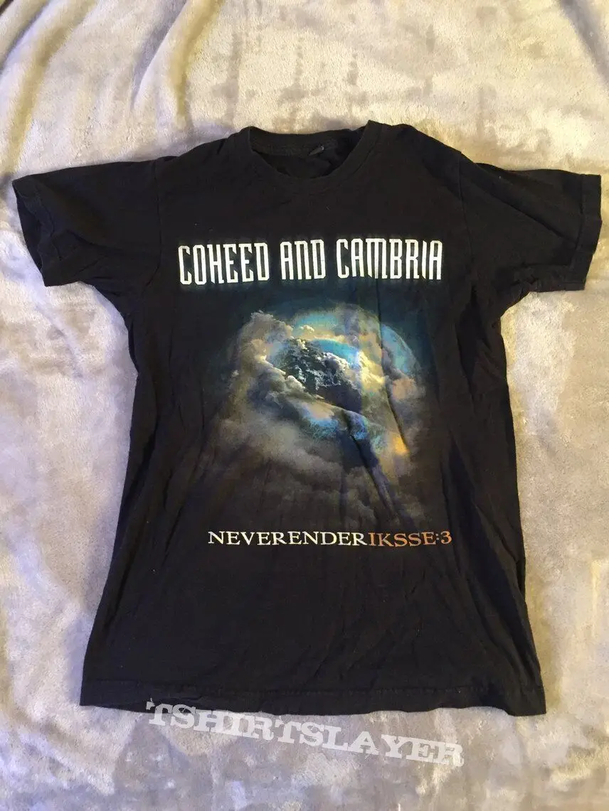 Coheed and Cambria Neverender IKSSE 3 Tour T Shirt S 5XL BO204