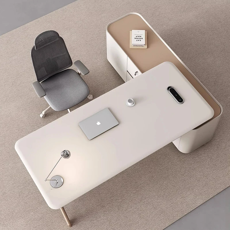 

Display Design Office Desk Luxury Drawer Standing Gaming Computer Modern Office Desk Study Meuble Bureau Commercial Furniture