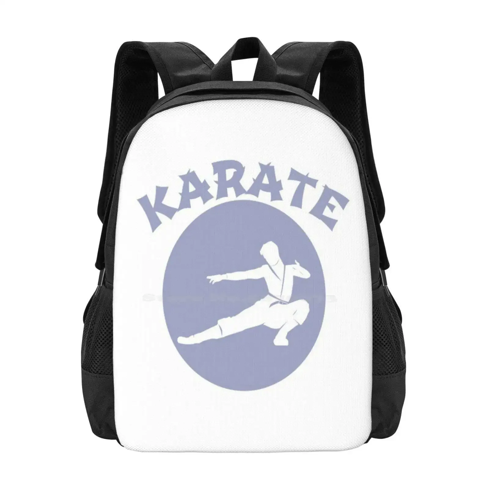 

Karate Hot Sale Schoolbag Backpack Fashion Bags Karate Girl Karate Training Karate Monkey Karate Life Karate Kids Karate Love