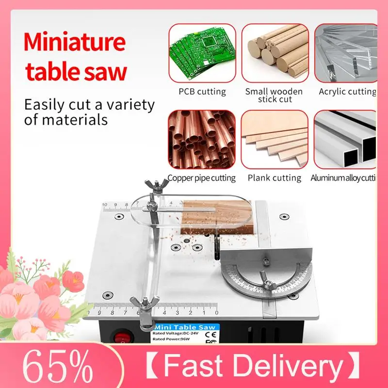 A61Z صفقات منشار طاولة صغير مناشير كهربائية صغيرة منشار سطح المكتب لتقوم بها بنفسك أداة القطع مخرطة النجارة الاتحاد الأوروبي التوصيل