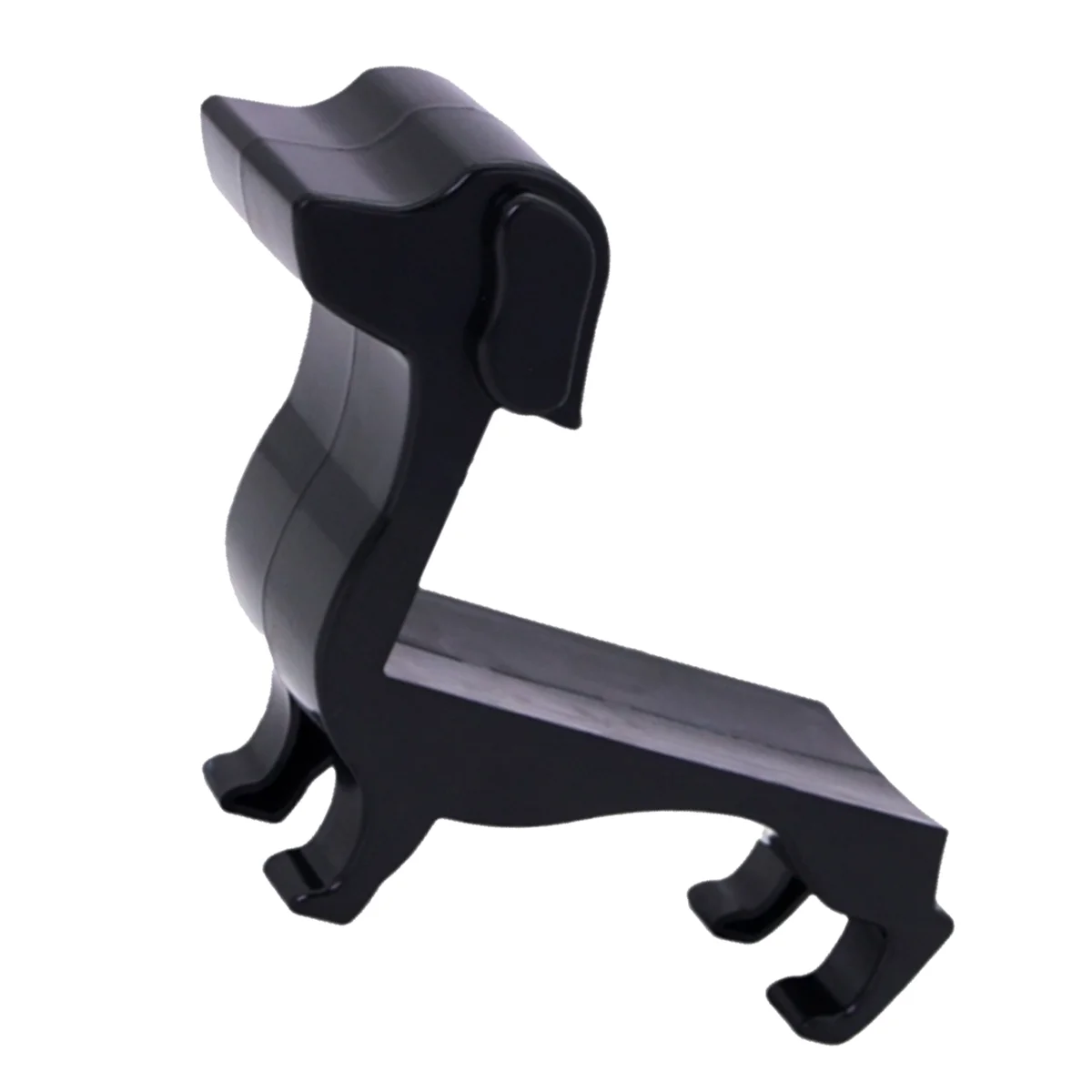 A002 Sausage Dog Wine Bottle Holder ABS Plastic Stable Sturdy Rack Minimalist Reusable Support Bracket