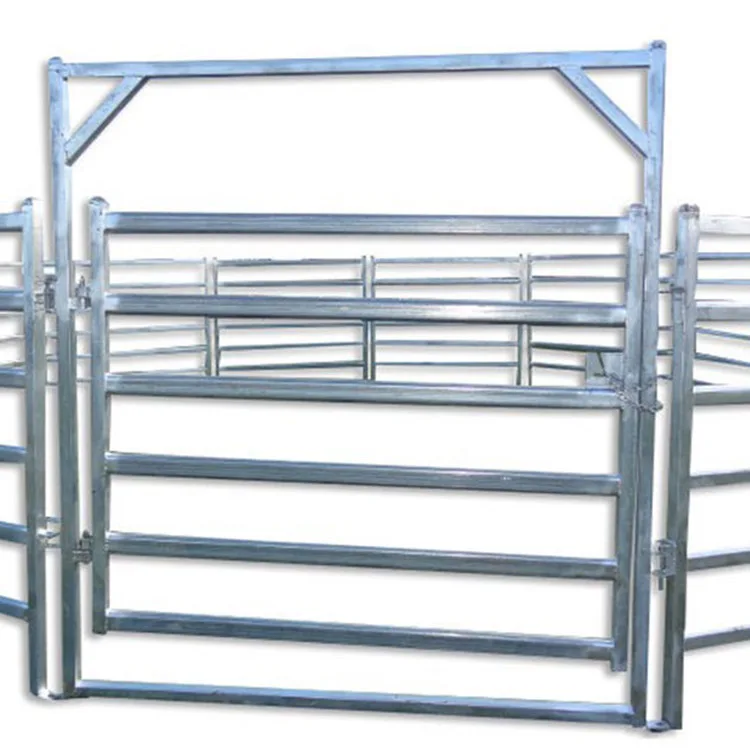 Portable Galvanized Steel Cattle Panel, Horse Fence, Farm Fence and Gates, Corral