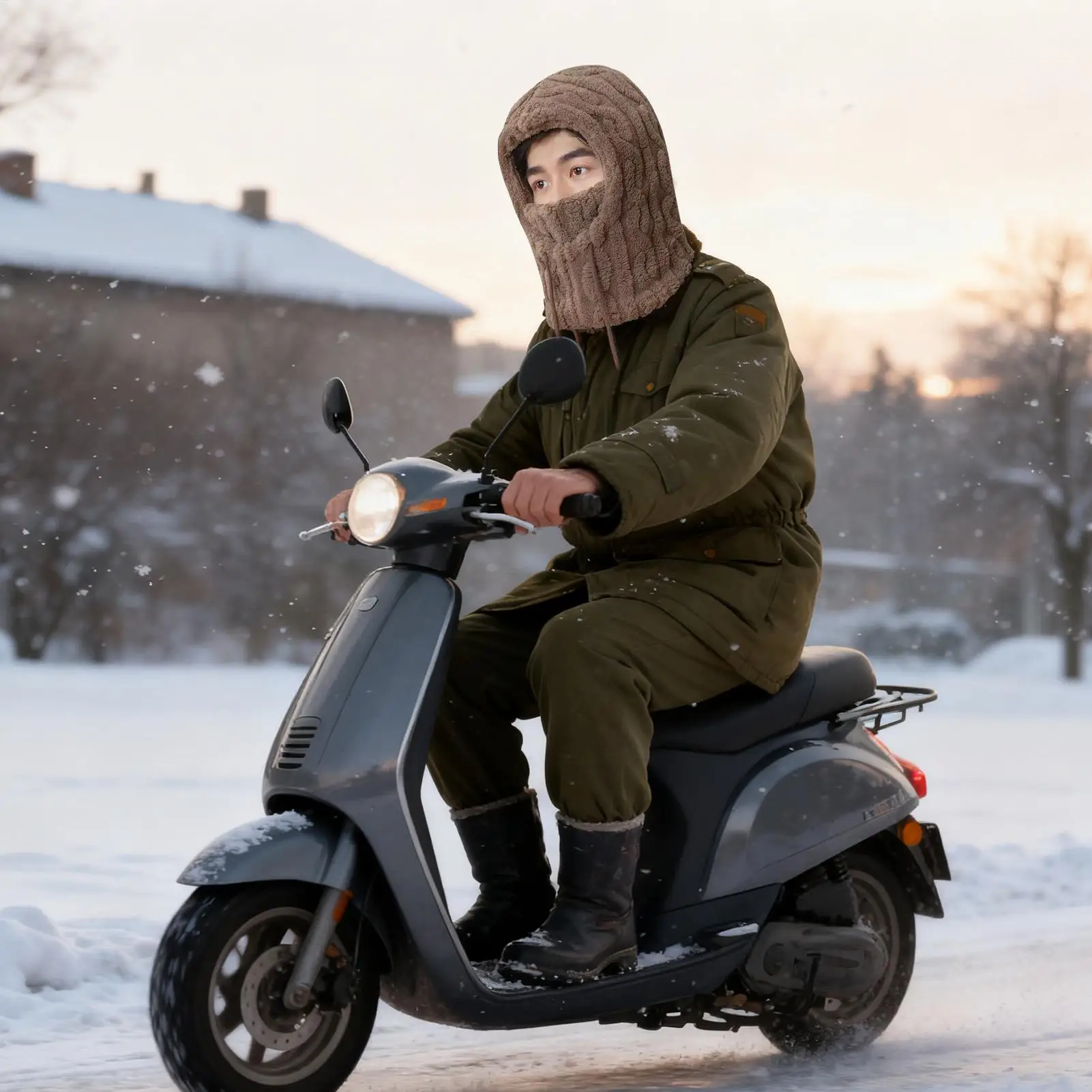 

Winter Hats For Men Waterproof Adjustable Thermal Windproof Cold Weather Snow Face Warmer For Men Women Adults Outdoor Riding