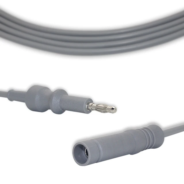 

Reusable Silicone Monopolar endoscopiscs Cable With Autoclavable 4mm Banana Plug