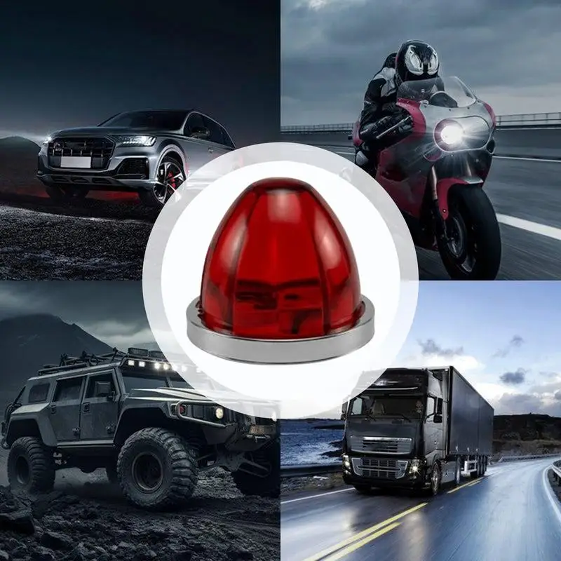 Led Watermelon Marker Light Watermelon Side Lights For 12-24V Vehicles Under Glow Lamp Replacement Bright Auxiliary Lighting For