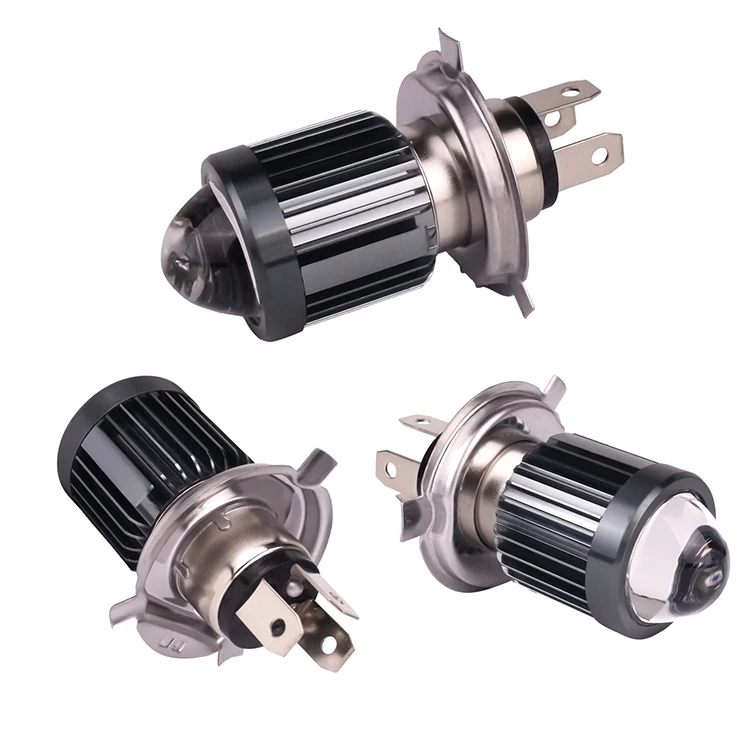 12 واط تيار مستمر 9 ~ 80 فولت دراجة نارية المصباح 1200LM LED الإضاءة 3200-6500 كيلو لمبة عالية شعاع انخفض العلوي Motobike سكوتر تشغيل ضوء