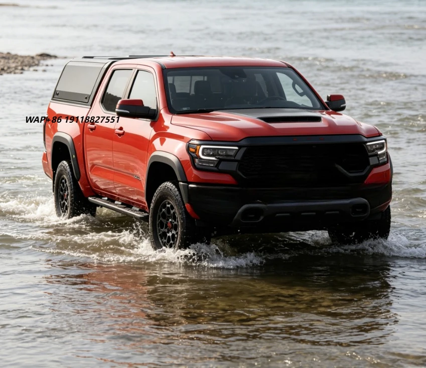 Manual Aluminum Alloy Waterproof Folding Hinged Lift Truck Topper Hard Tonneau Cover Sports Style Tailgate Lock