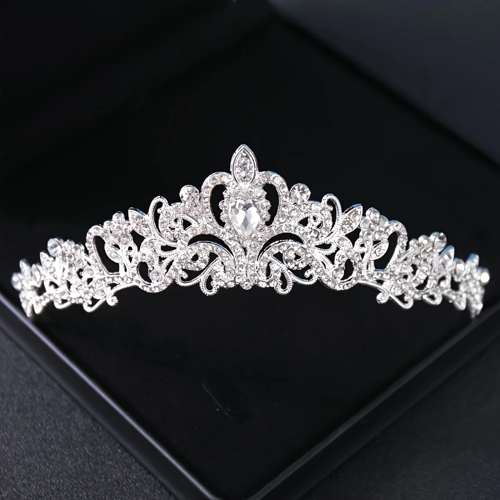 Crystal Tiaras And Crowns Party Princess Diadem For Women Bridal Wedding Hair Accessories Jewelry Bridal Headwear Crown Gifts