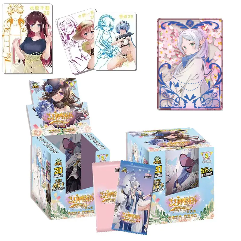 

Newest Wholesale Case Price Goddess Story 5M09 Collection Card Waifu Box TCG CCG ACG Doujin Toys Hobby Gift