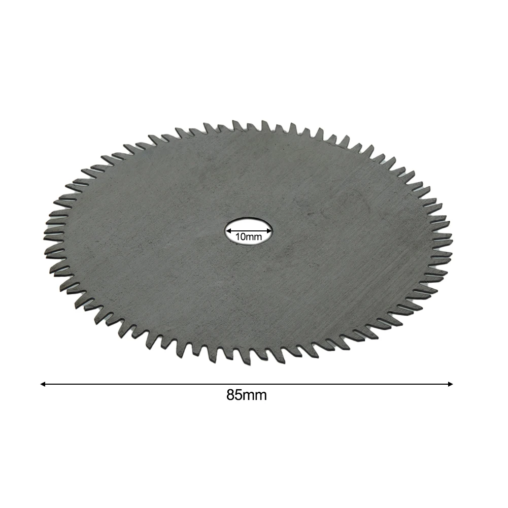 Cutting Disc Saw Blade Silver #80T 10mm/15mm 1pcs 85mm Accessories Circular Cutting Tool For Plastic Brand New