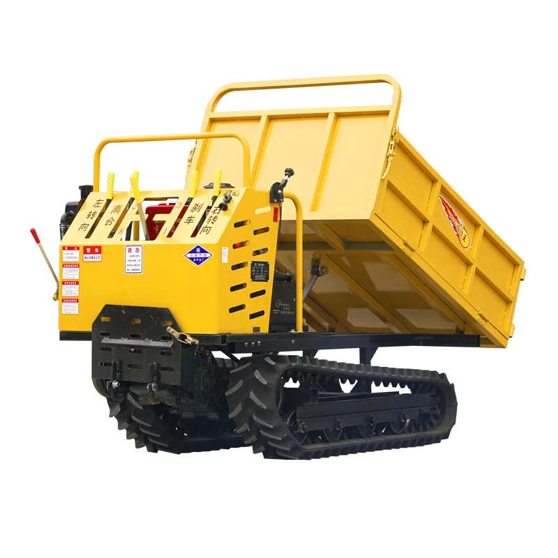 HW1500SL Dumper Crawler Transporter Suitable For Material Unloading Transport Work In Complex Terrain China Factory Custom