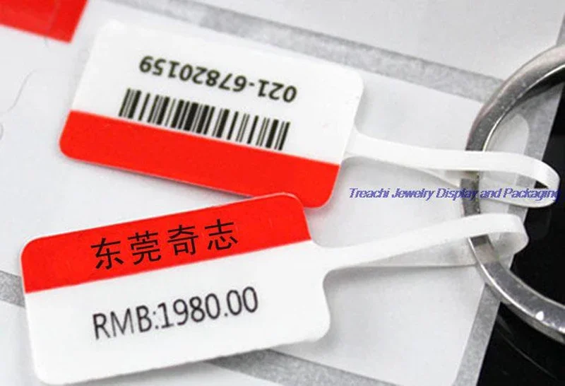 Étiquettes adhésives sensibles à la chaleur, imprimante de codes-barres, impression de bijoux, étiquettes de prix d\'entreprise, 1000 pièces