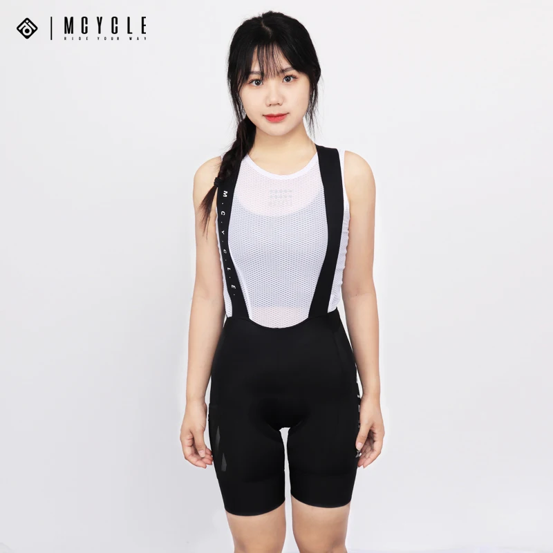 

Мотоциклетные женские велосипедные шорты, быстросохнущие дышащие летние велосипедные шорты с сетчатым карманом на правую ногу, велосипедные шорты нагрудник