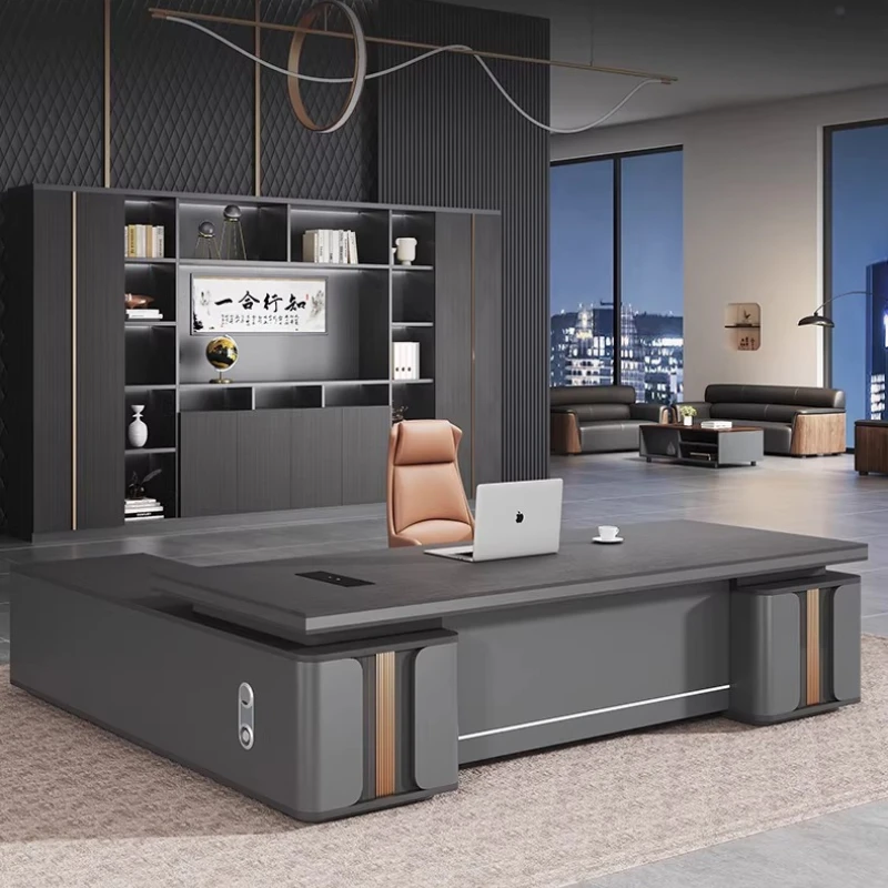 

Легкий роскошный и элитный офисный стол. Компьютерный стол. Столы для комнаты. Мебель. Офисные столы и рабочие станции. Офисная мебель.