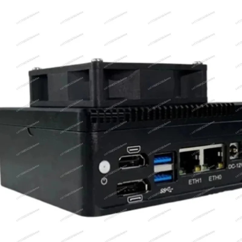 YBJ-Dual 2.5G LAN Fanless Mini PC N100 DDR5 HDMI2.1 DP1.4 pfSense Firewall Router