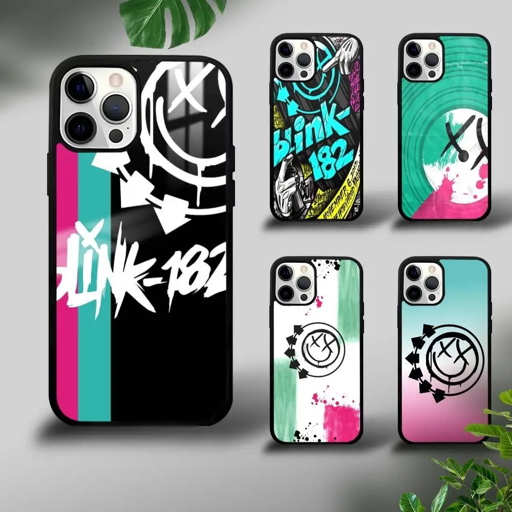 Fashion B-Blink 182 Phone Case For iPhone 16 15 14 13 12 11 Pro Xs Max Mini Plus Celulares Hard Funda