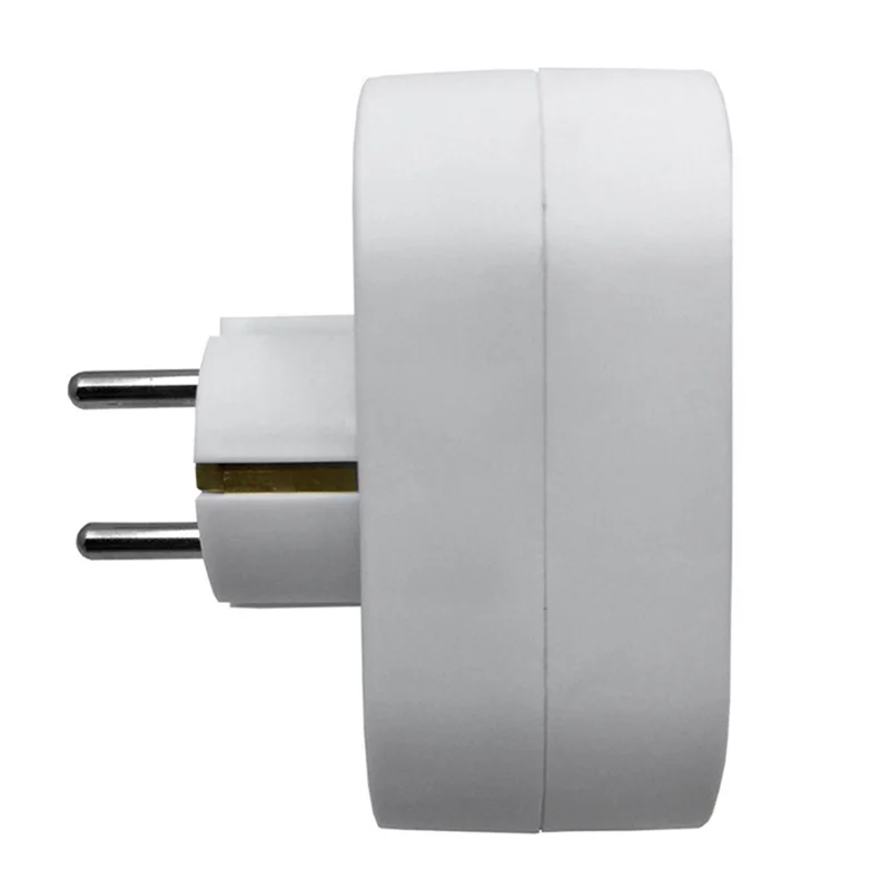 EU Standard Multiple Plug 250V 16A Double Socket Conversion Socket with Outlet Switch Plug Power Adapter Socket EU Plug