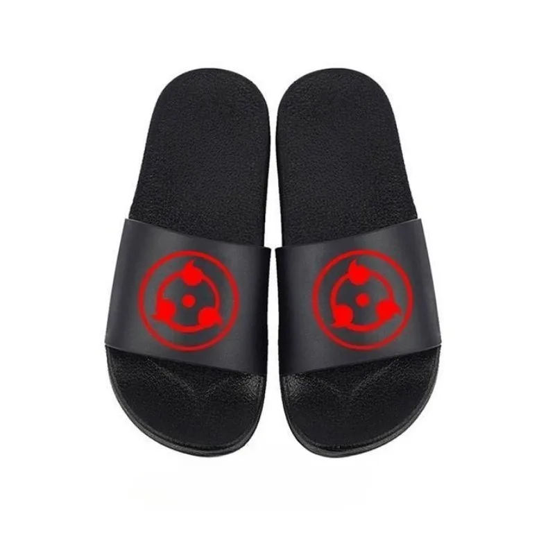 Luminous Naruto anime Akatsuki organization thick-soled sandals indoor and outdoor men's and women's adult sandals festival gift